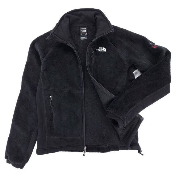 NORTH FACE Scythe Jacket Summit Series Gorpcore Fleece Shell Zip Sweater Black - Picture 1 of 11